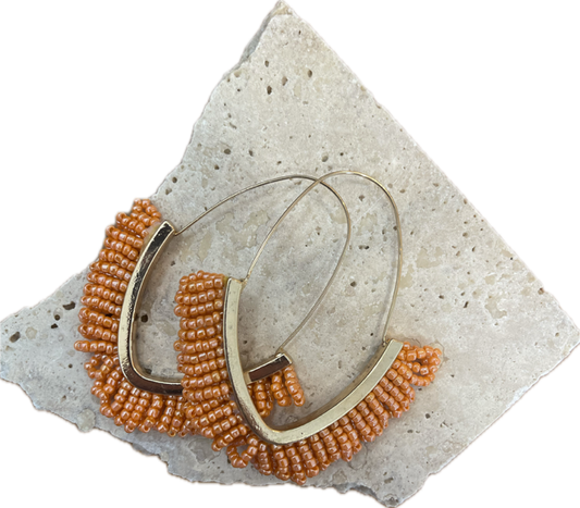 Rio Orange Earrings
