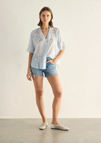 Viola Embroidered Blouse
