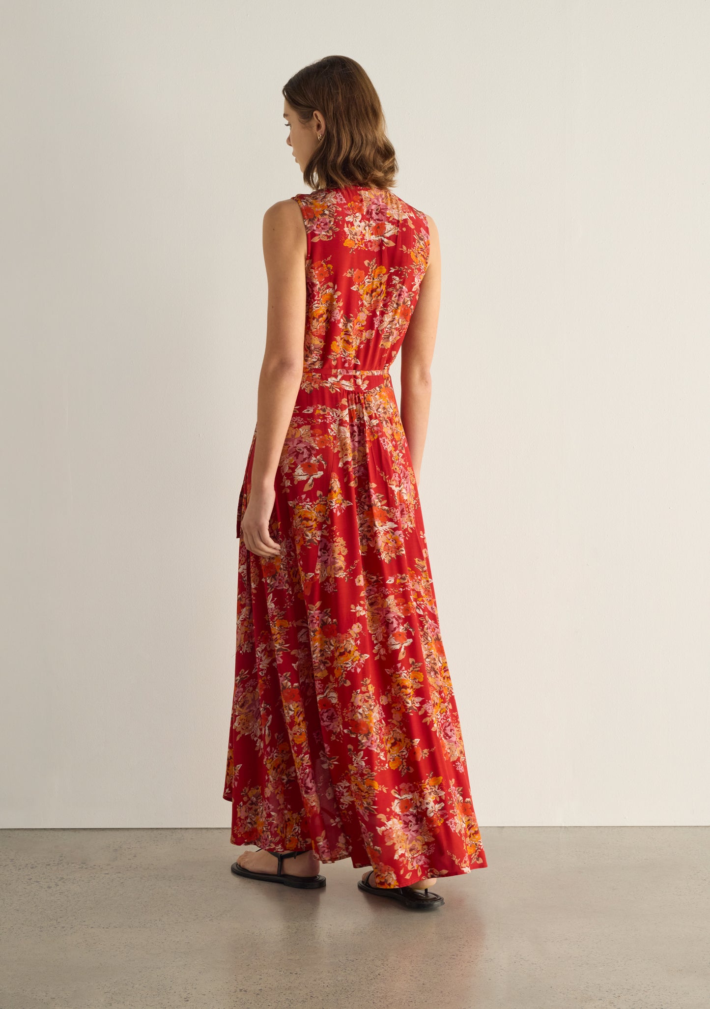 Frida Wrap Maxi Dress