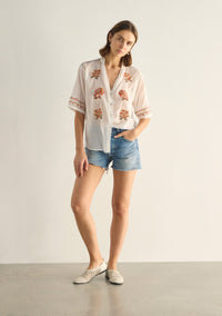 Vesper Embroidered Blouse
