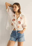 Vesper Embroidered Blouse