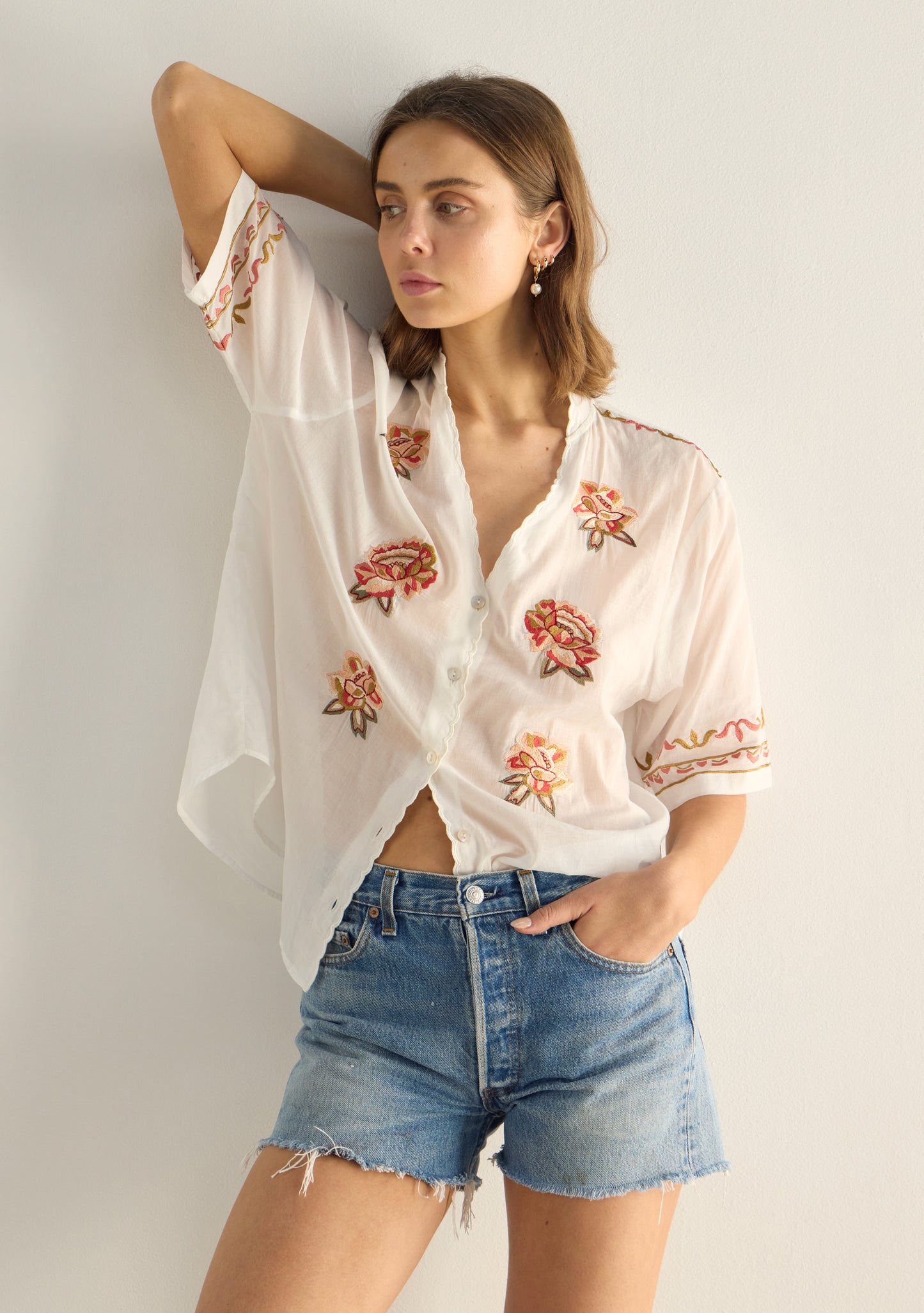 Vesper Embroidered Blouse