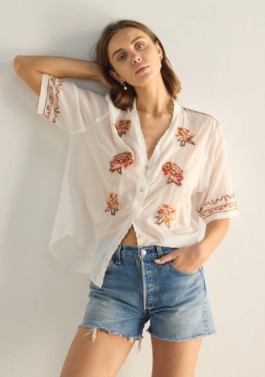 Vesper Embroidered Blouse