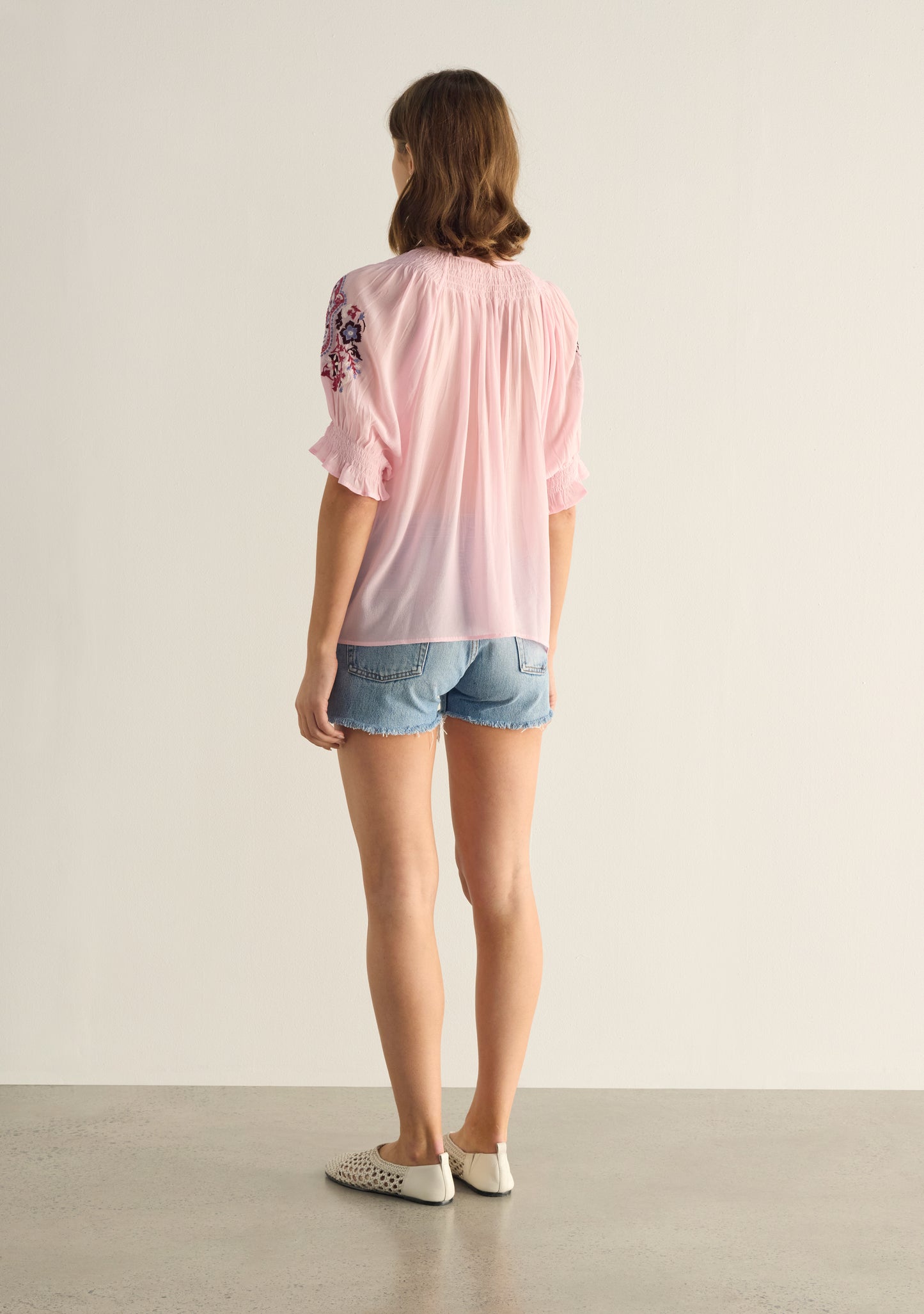 Indra Embroidered Blouse