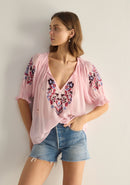 Indra Embroidered Blouse