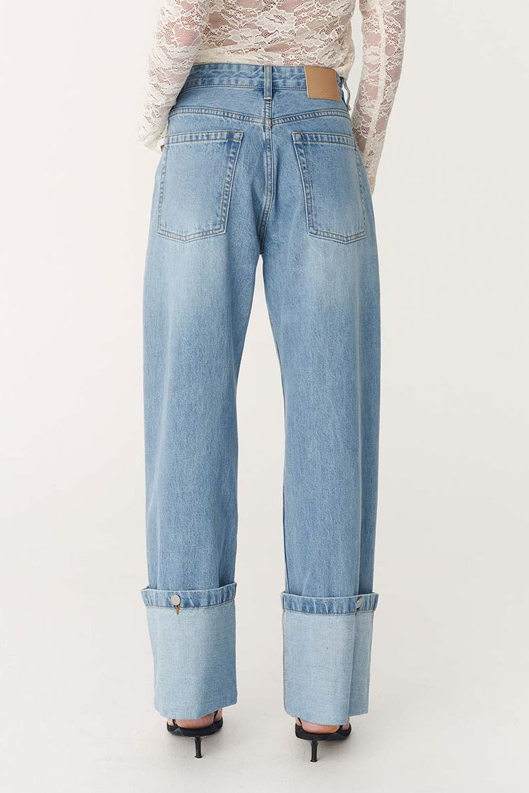 Walter Cuffed Straight Jeans