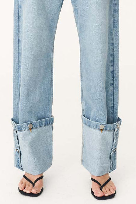 Walter Cuffed Straight Jeans