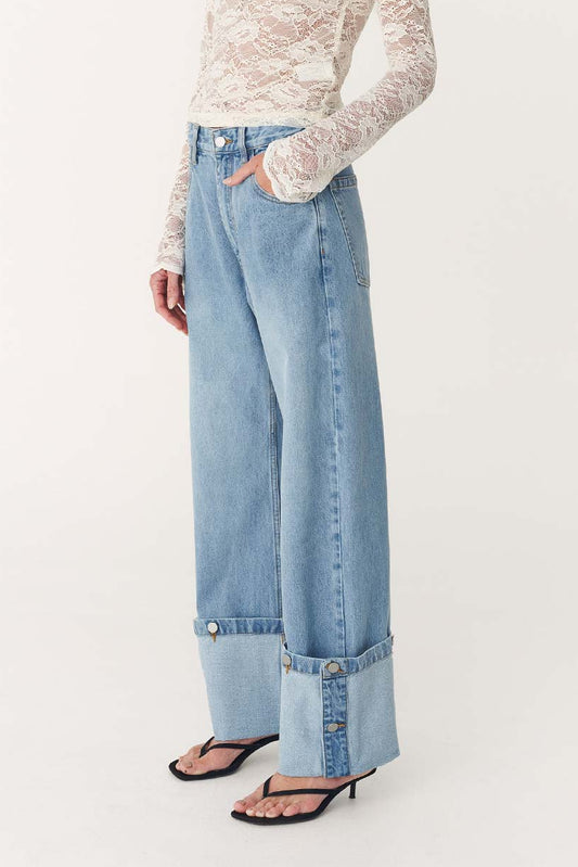 Walter Cuffed Straight Jeans