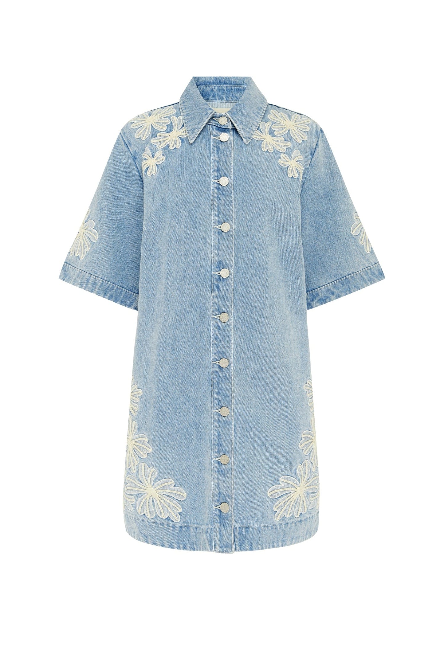 Charlene Denim Mini Dress