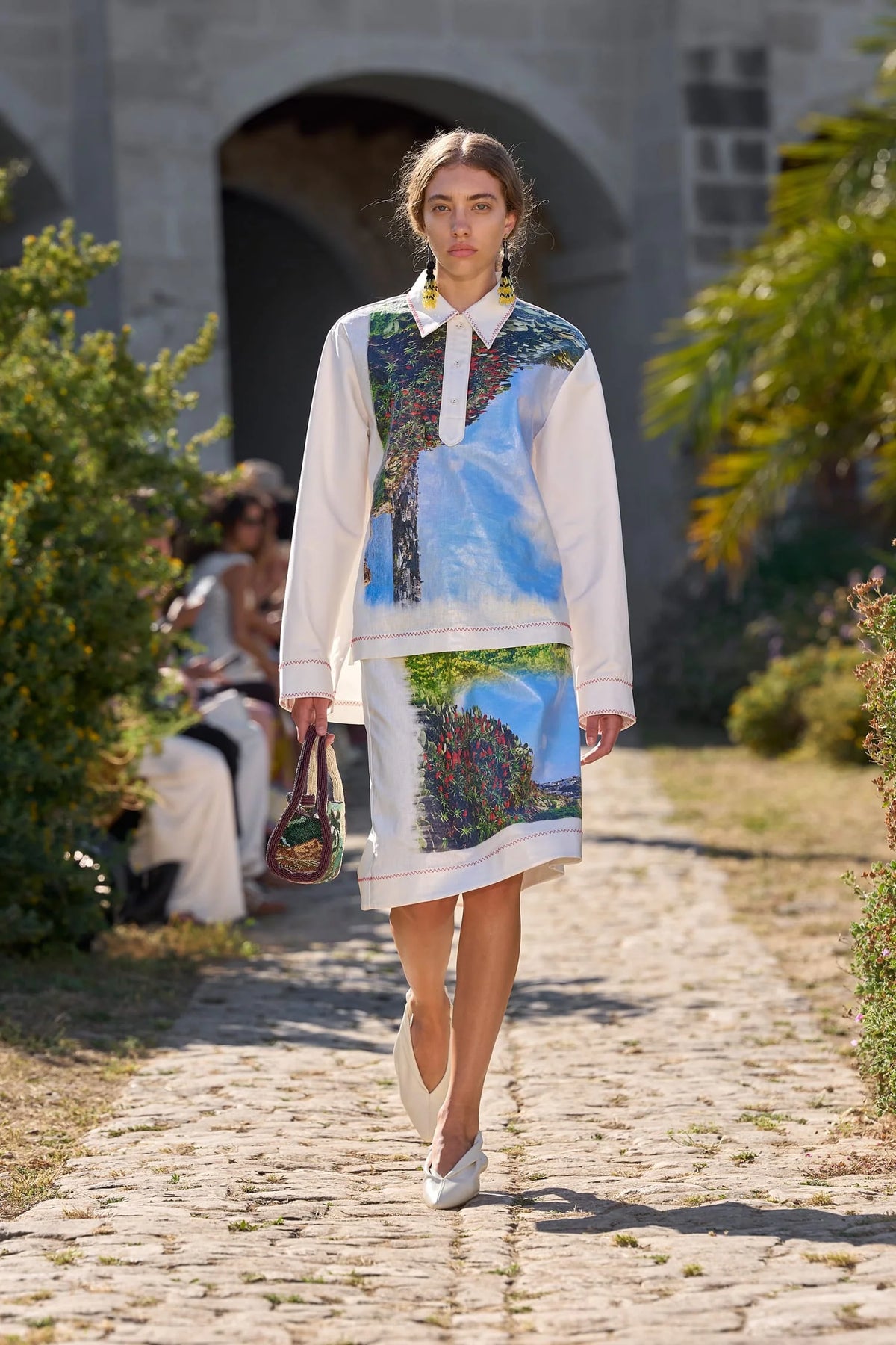 Bermuda Buttercup Midi Skirt
