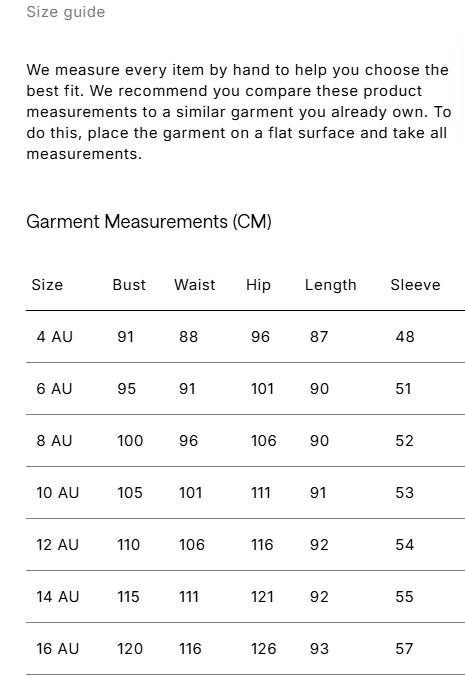 Size Guide for SPLICE LIBRARY TOTE