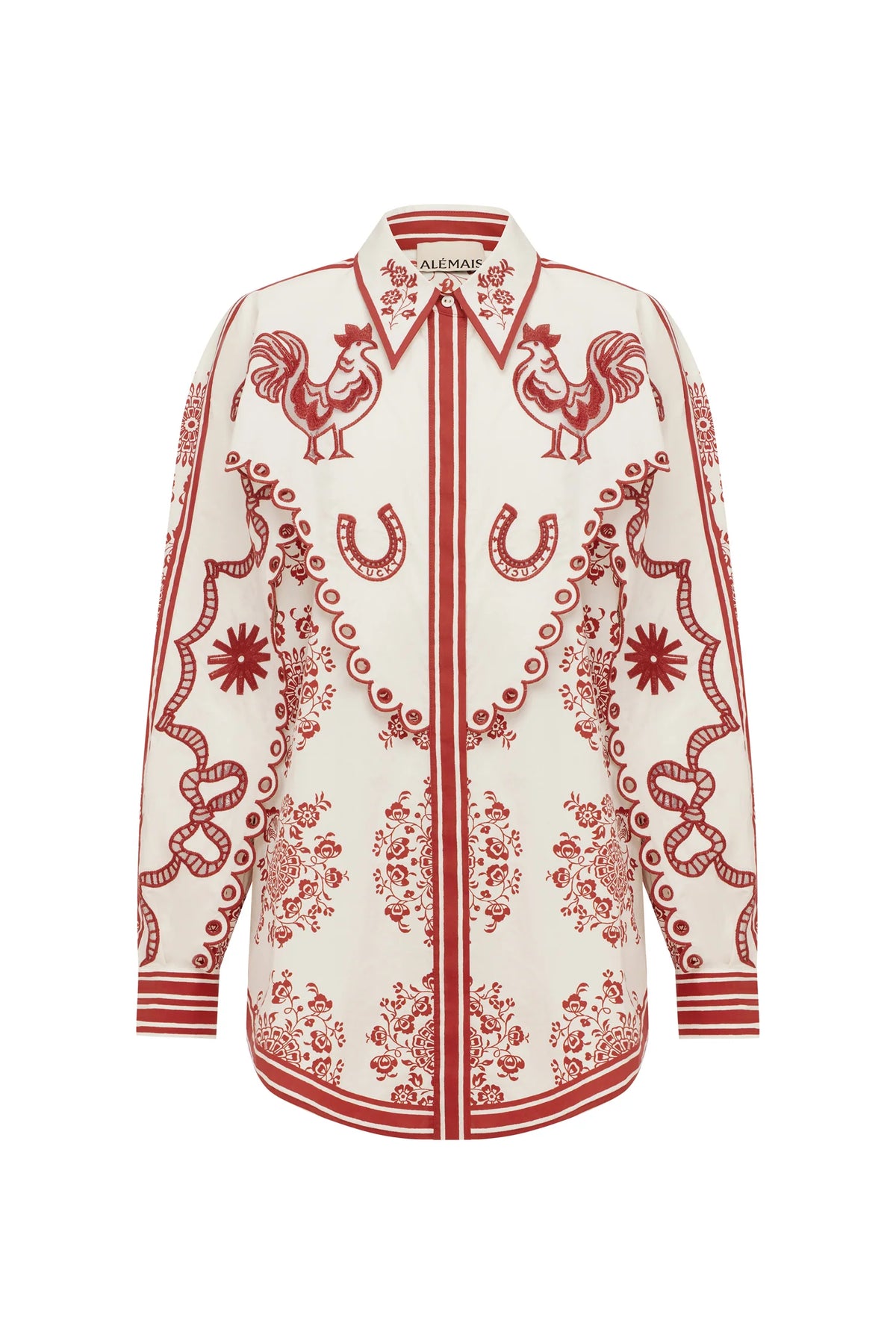 Giddy Embroidered Shirt