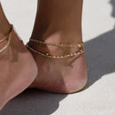 DRAGON GOLD CHAIN ANKLET