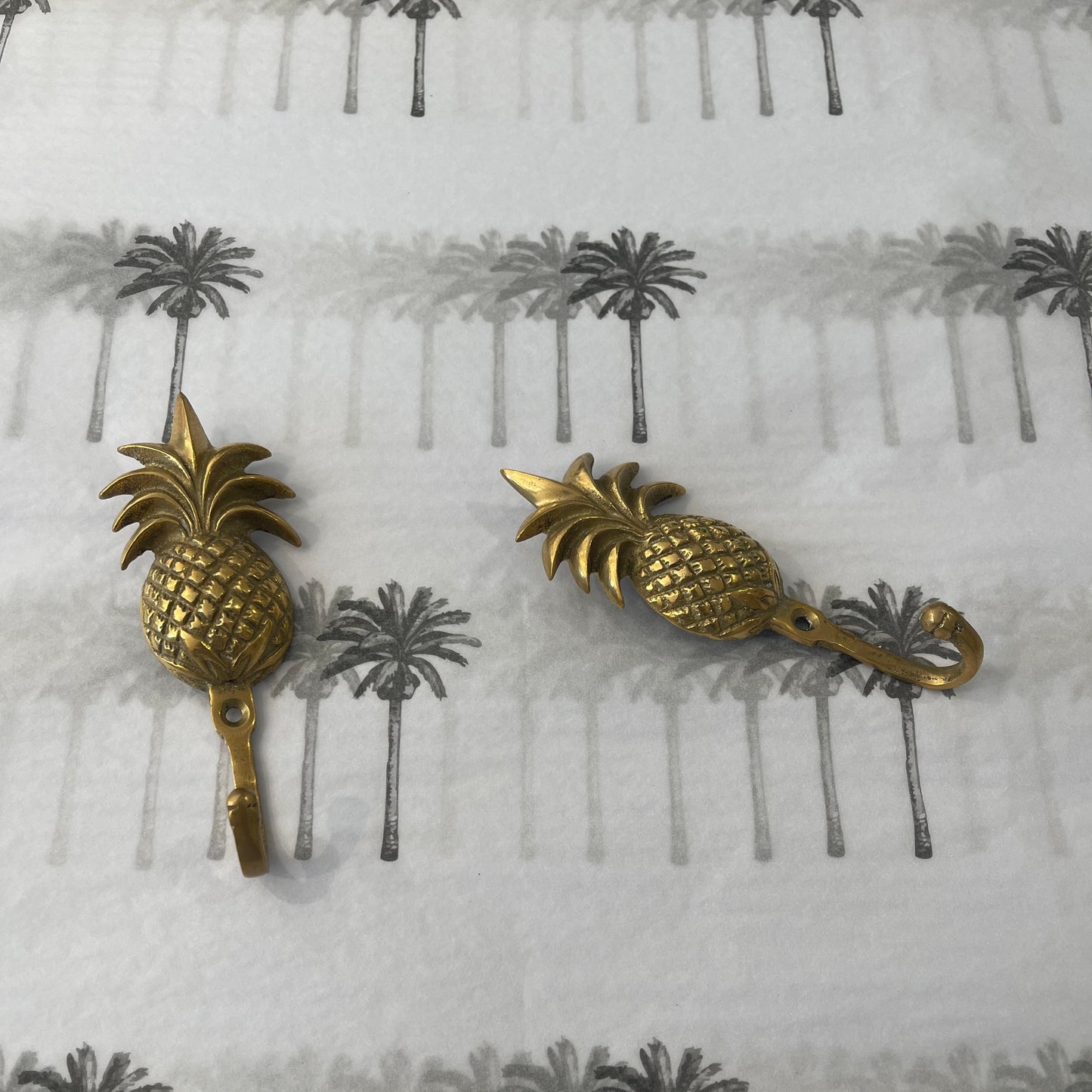 Brass Pineapple Hooks