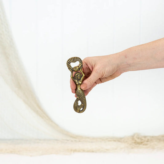 BRASS MERMAID BOTTLE OPENER
