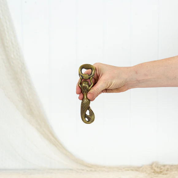 BRASS MERMAID BOTTLE OPENER