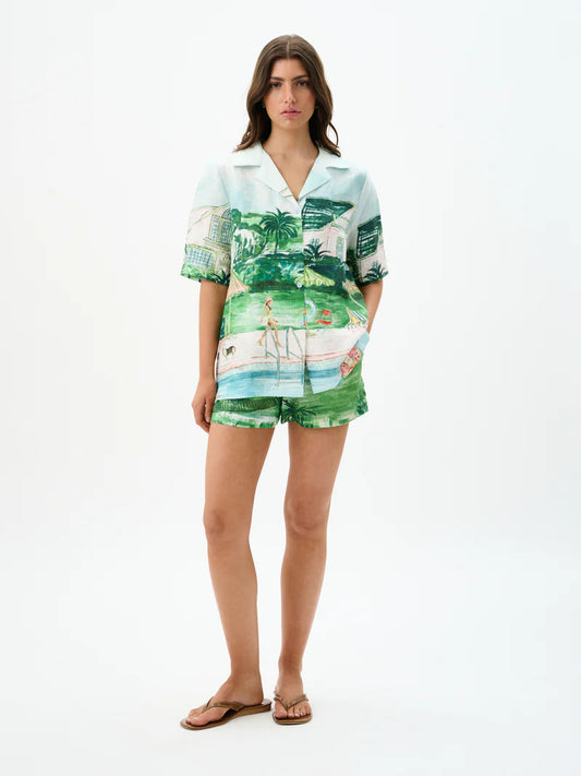 Cruz Shirt - Poolside Affair