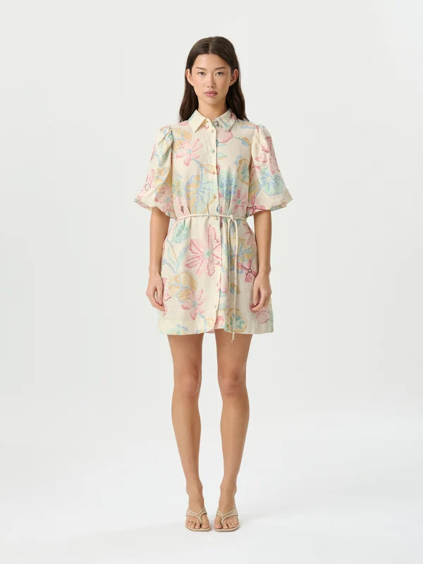 Berkely Mini Dress - Heritage Bloom