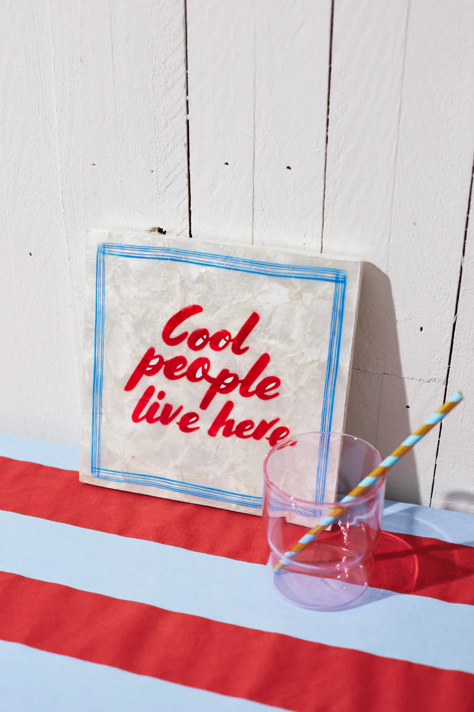 Fun House - Cool People Live Here - Tile
