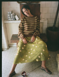 UNMORE STRIPE KNIT JUMPER