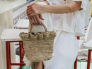 LILY TOTE RAFFIA BAG