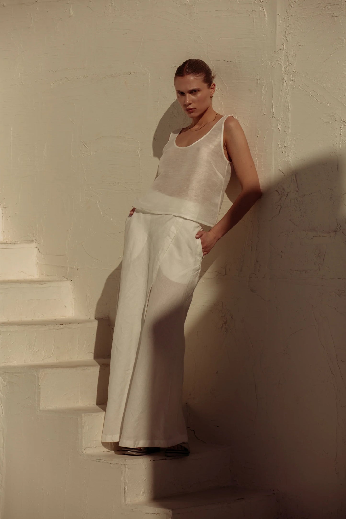 Acacia Maxi Linen Skirt