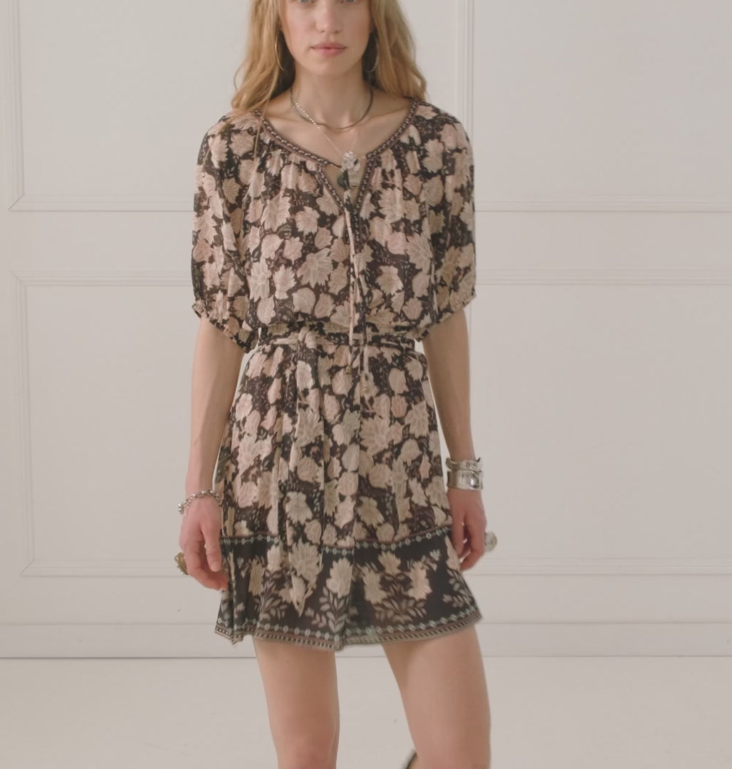Petalwood Mini Dress