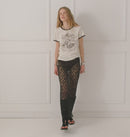 Serpent Lace Maxi Skirt