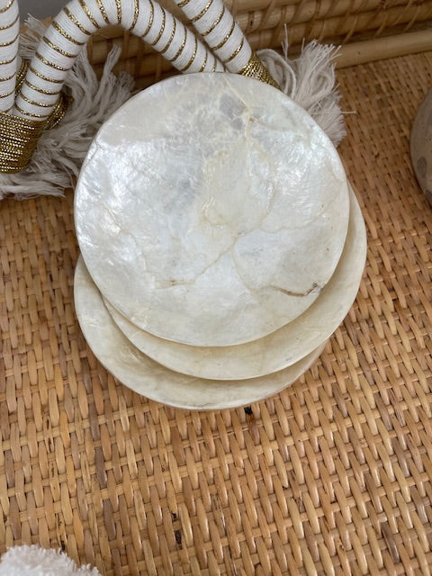 Capiz Shell Bowl (ROUND)