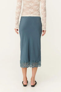 Marina Silk Midi Skirt