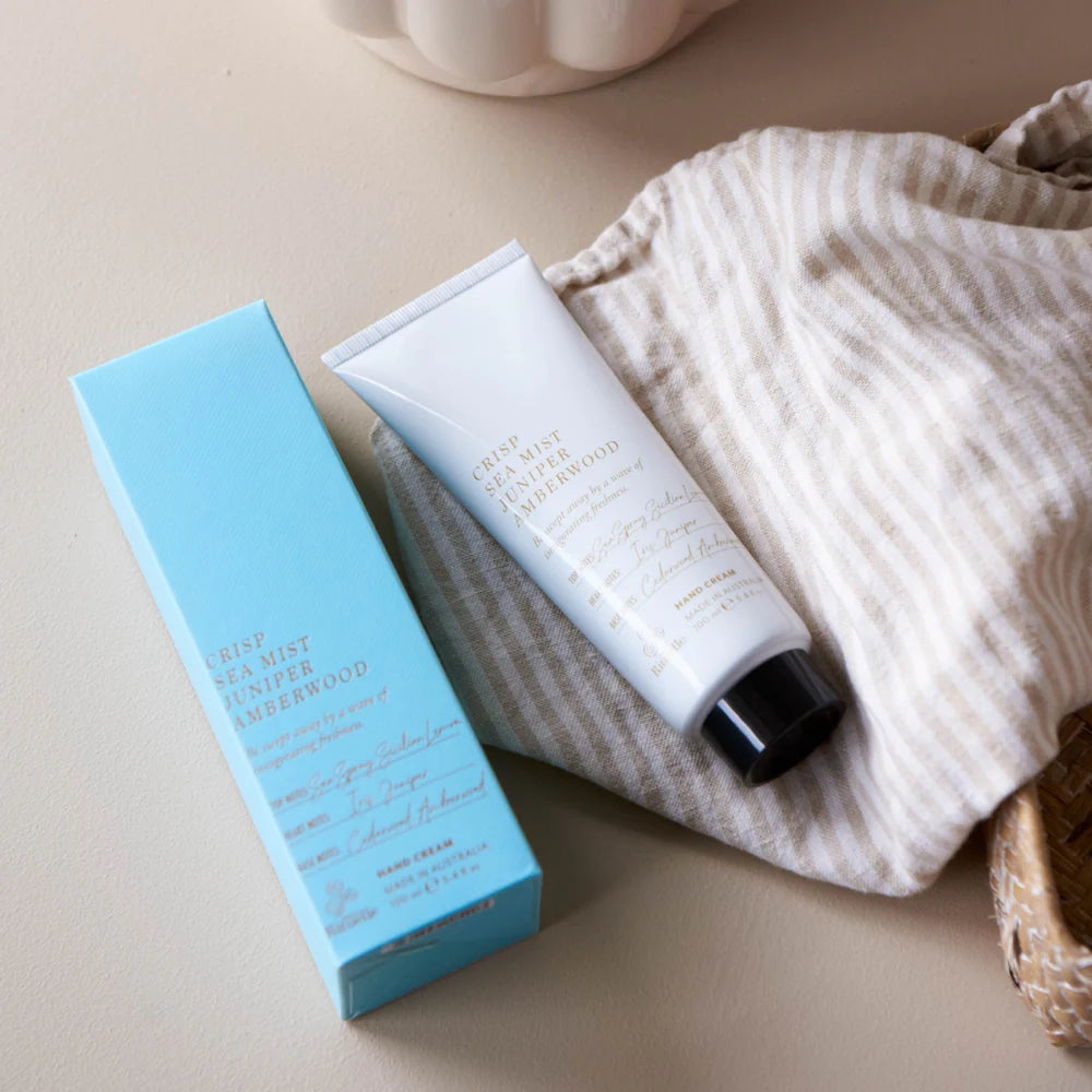 Crisp Sea Mist, Juniper, Amberwood Hand Cream | 100ml