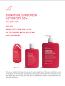 Signature Sunscreen Lotion SPF50+