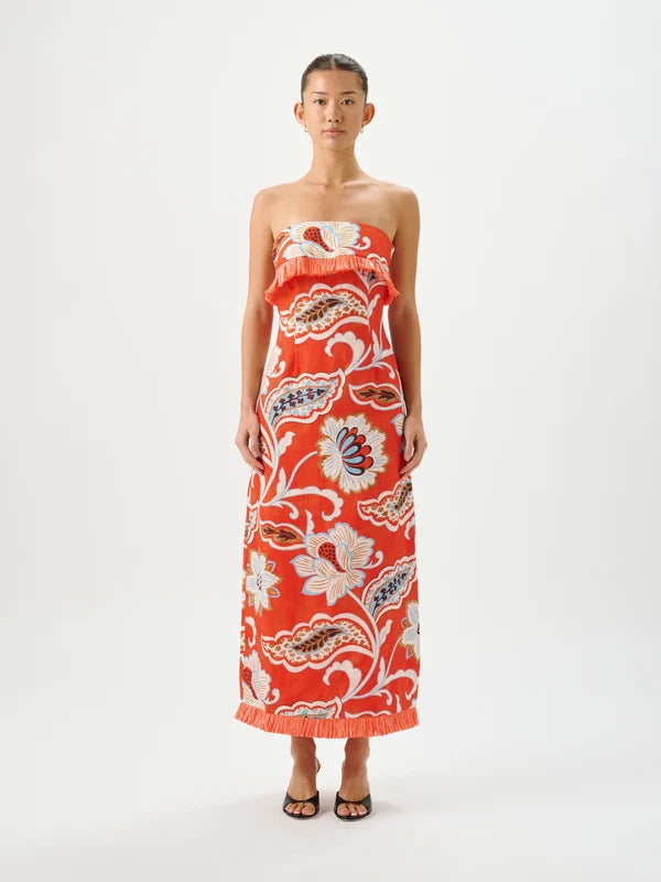 Tamara Dress - Paradiso Chintz