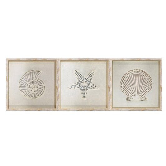SHELL WALL ART