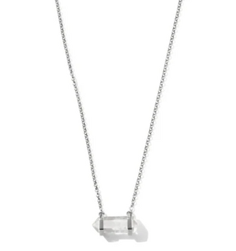 Teeny Tiny Quartz Necklace
