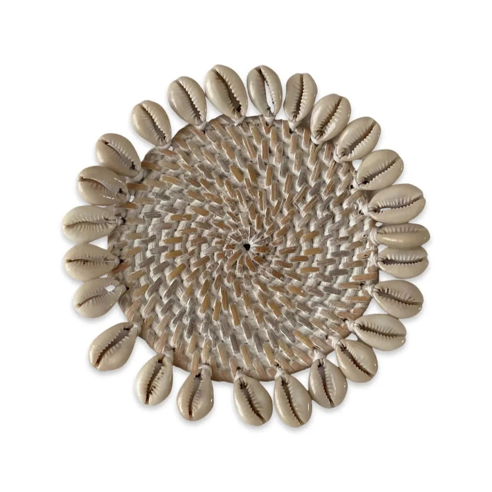 RATTAN DRINK COASTERS